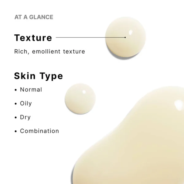 Rich, emollient texture of SkinCeuticals A.G.E. Interrupter Ultra Serum. Suitable for normal, oily, dry, and combination skin. Nurse Jacklyn-approved.
