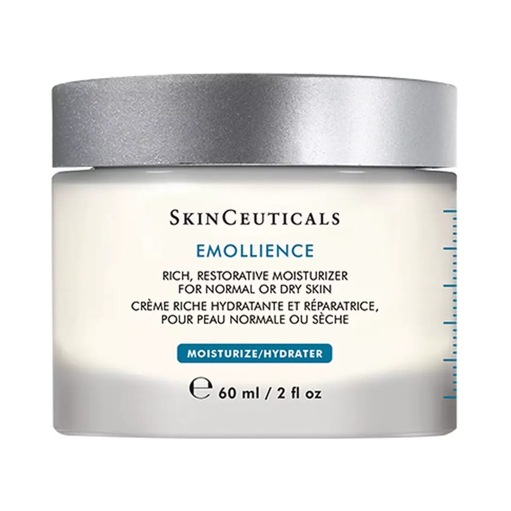 SkinCeuticals Emollience face moisturizer in a 60 mL jar